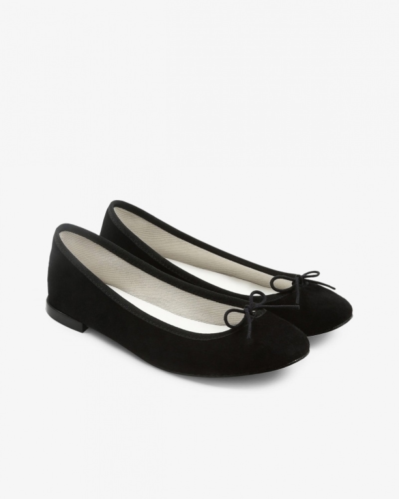 Black Repetto Cendrillon Women's Ballerina | 42068UITX