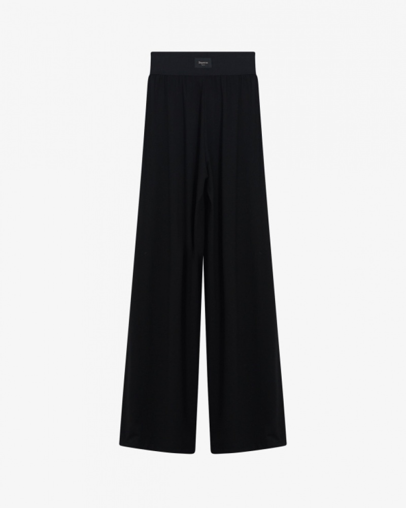 Black Repetto High waist Women's Pants | 94560XWSU