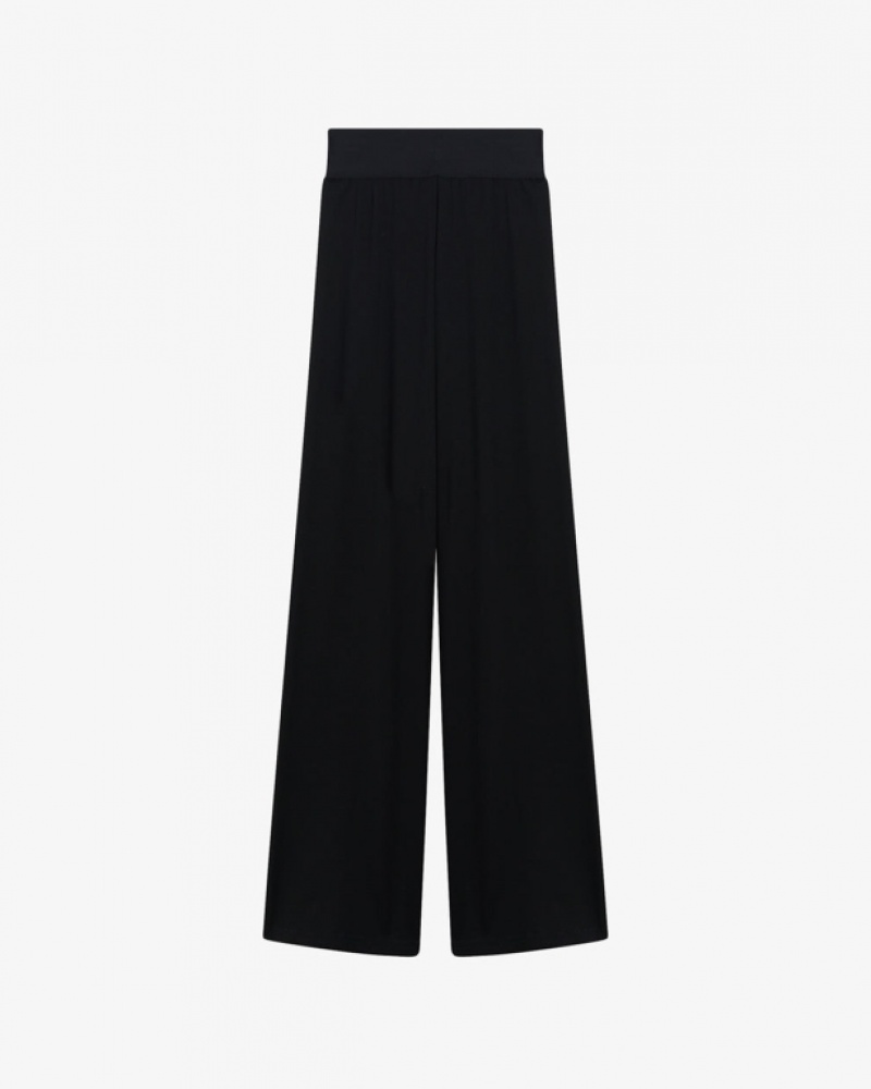 Black Repetto High waist Women\'s Pants | 94560XWSU