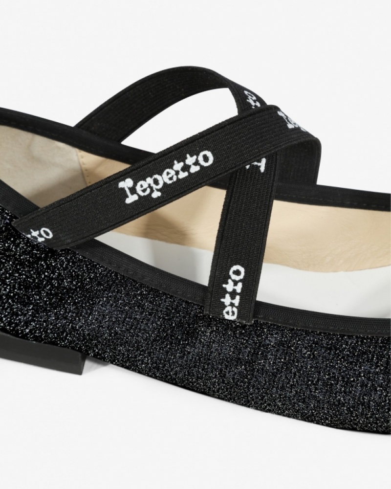 Black Repetto Joana Women's Mary Janes | 57123FUNO