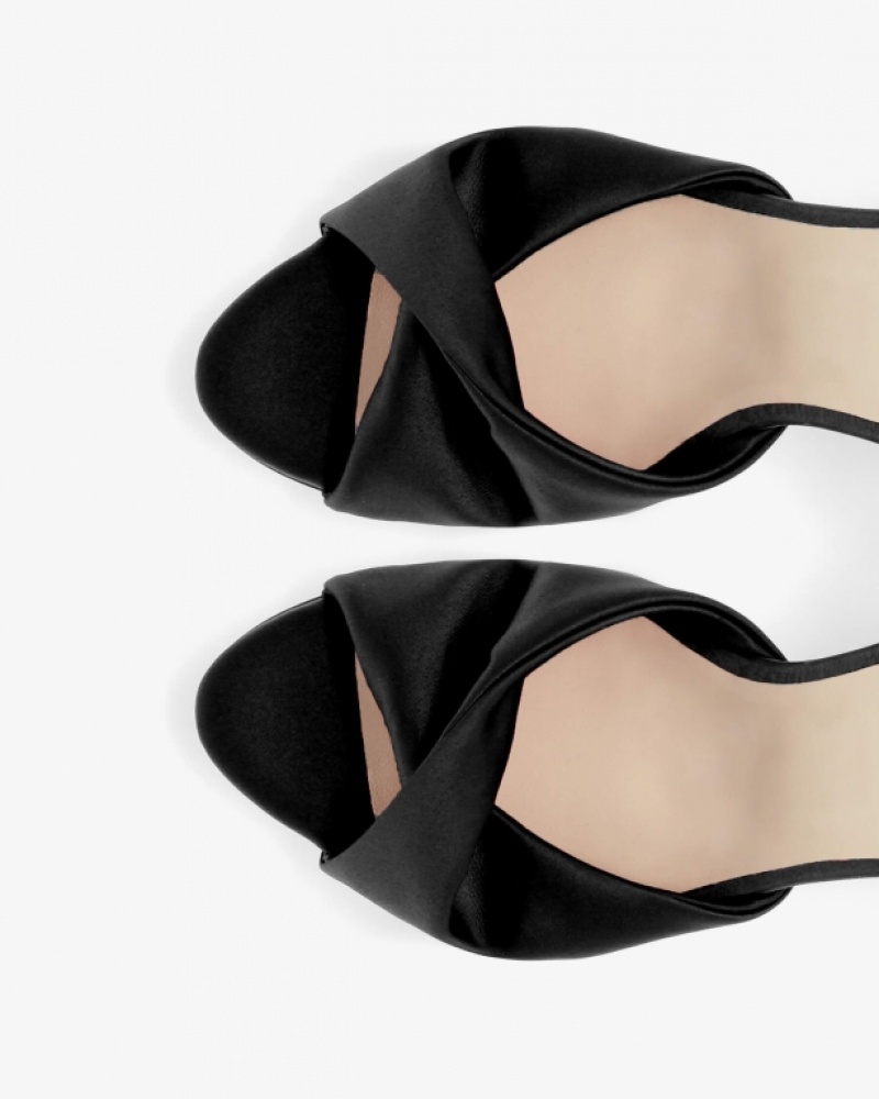 Black Repetto Joy Women's Sandals | 35921HGKC