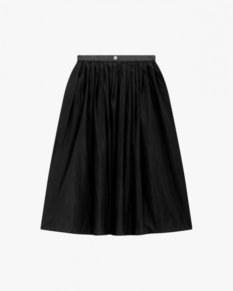 Black Repetto Memory taffeta Women's Skirt | 15392QGCE