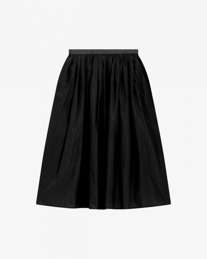 Black Repetto Memory taffeta Women\'s Skirt | 15392QGCE