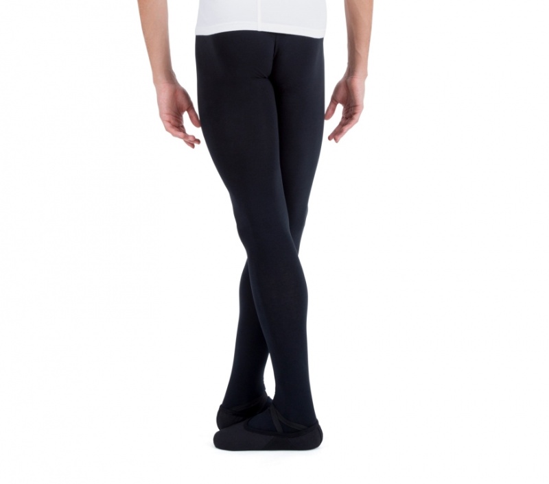 Black Repetto Men's Tight | 86270DKIX