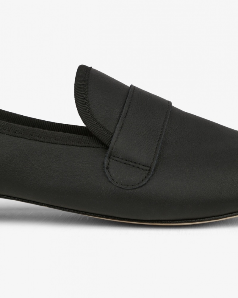 Black Repetto Michael Women's Loafers | 35786ANKR