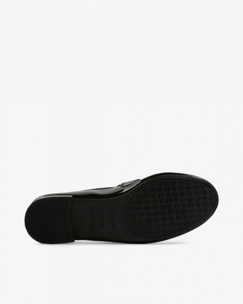 Black Repetto Michael sole rubber Women's Loafers | 94753OIHD