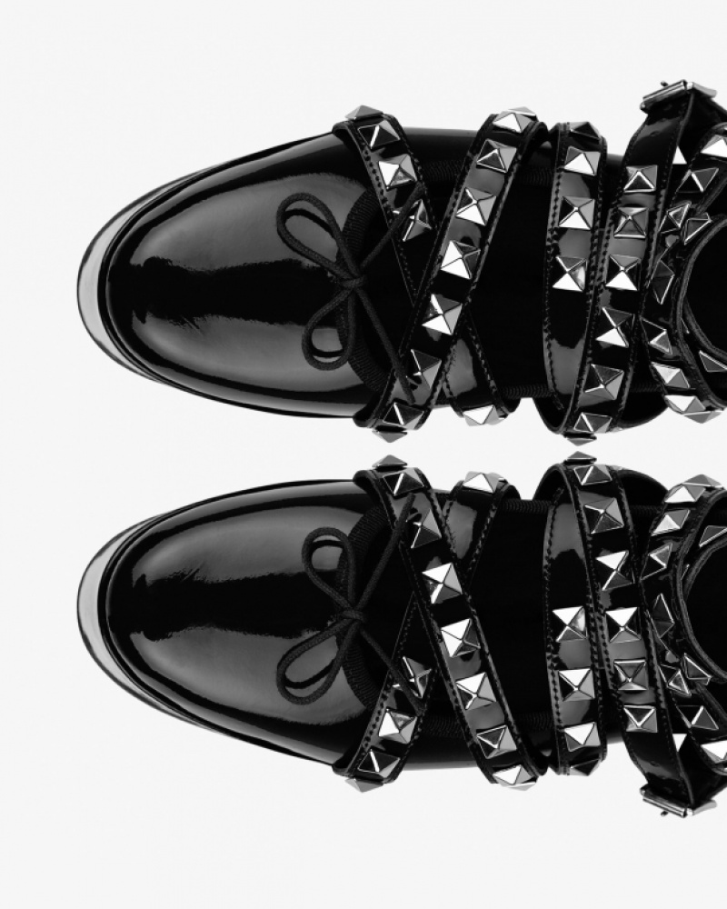 Black Repetto NOIR KEI NINOMIYA Platform with ankle strap Women's Mary Janes | 29485BFNG