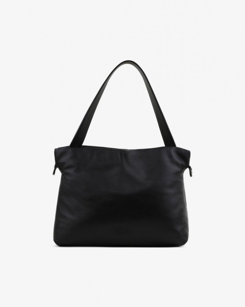 Black Repetto Plume Accessories Leather Bags | 84019VBLX