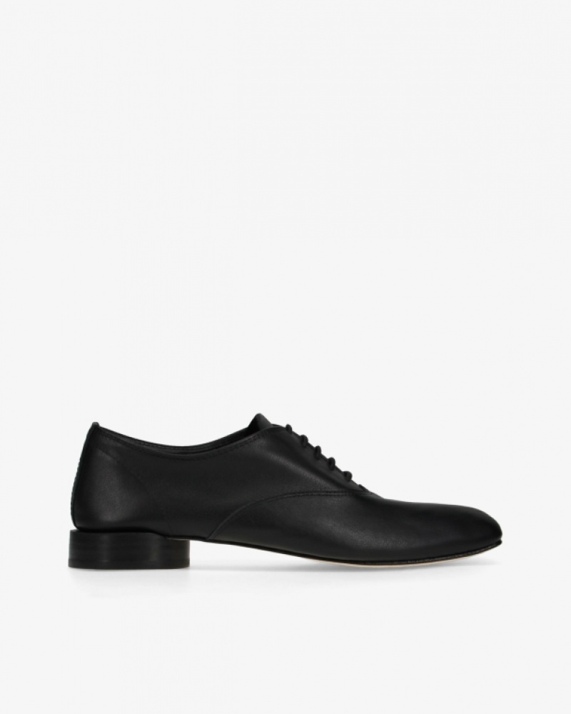 Black Repetto The Zizi Jacquemus Women's Oxford Shoes | 20715RFCE