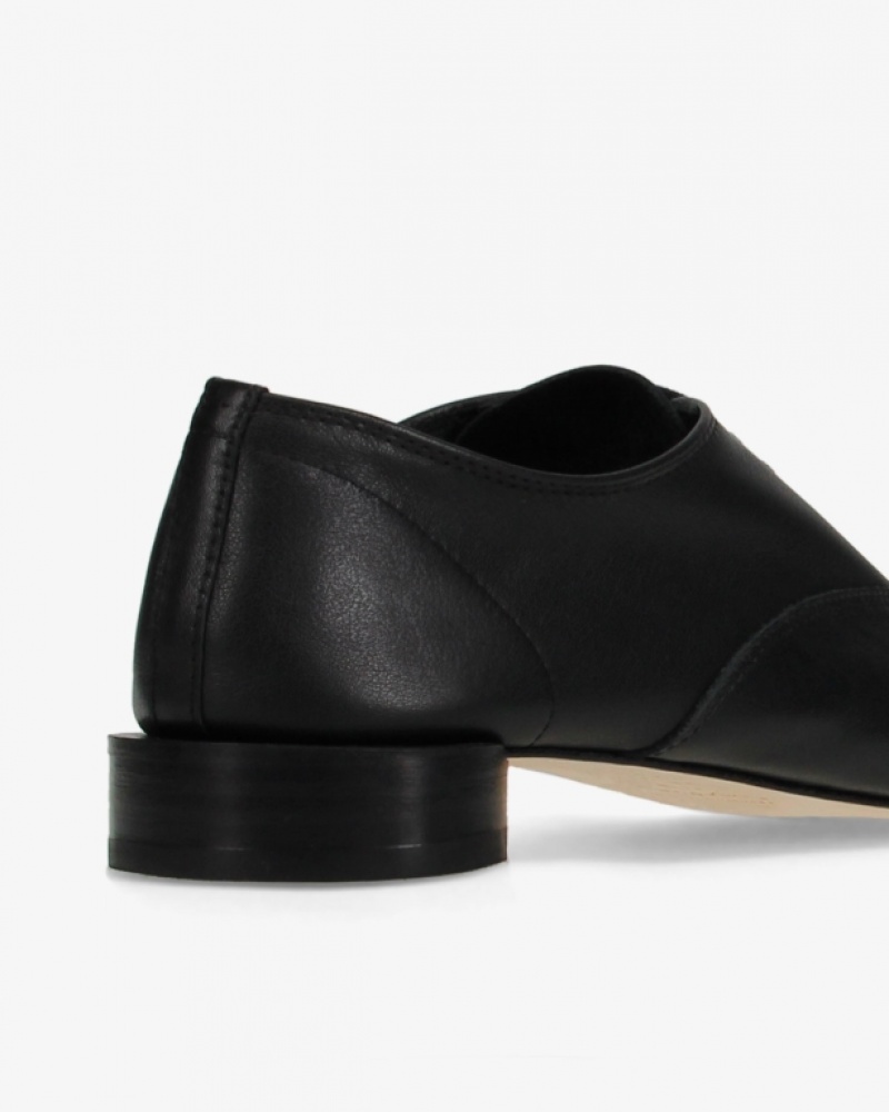 Black Repetto The Zizi Jacquemus Women's Oxford Shoes | 20715RFCE