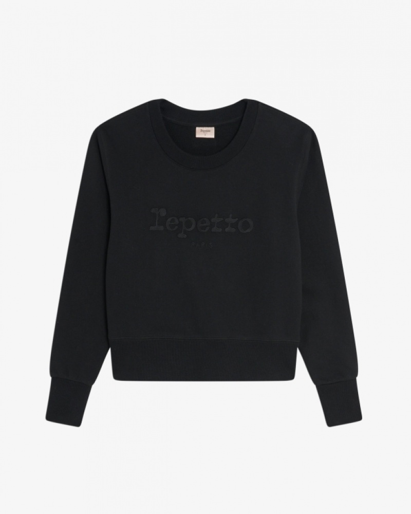 Black Repetto Women\'s Sweatshirts | 56930TLYW