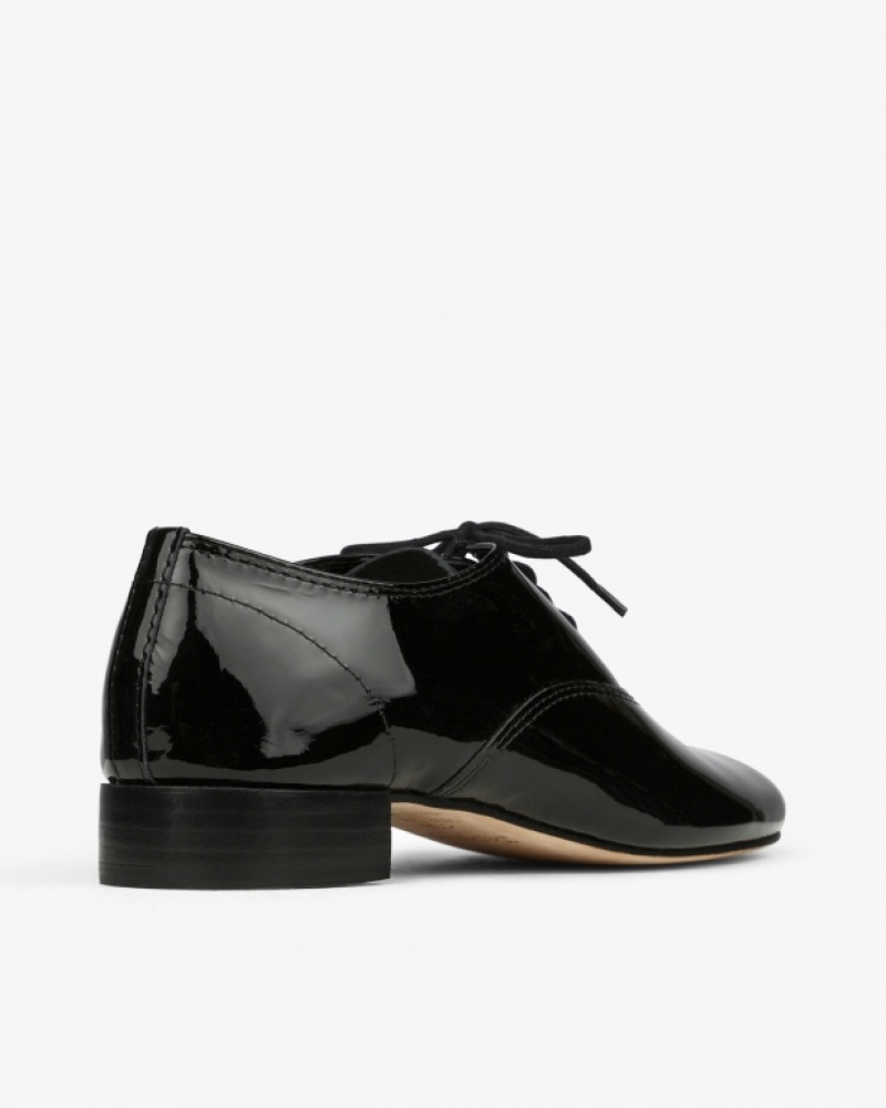 Black Repetto Zizi Women's Oxford Shoes | 79520AHNT