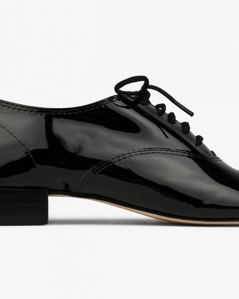 Black Repetto Zizi Women's Oxford Shoes | 79520AHNT