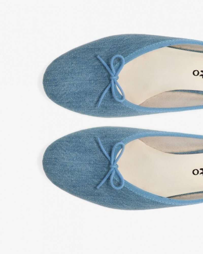 Blue Repetto Camille Women's Mules | 50698LMEH