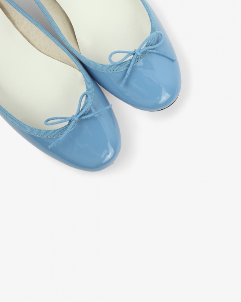 Blue Repetto Cendrillon Women's Ballerina | 02975MVDU