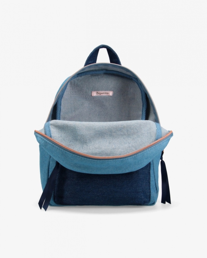 Blue Repetto Clara girls backpack Women's Sports Bag | 42103VKBO