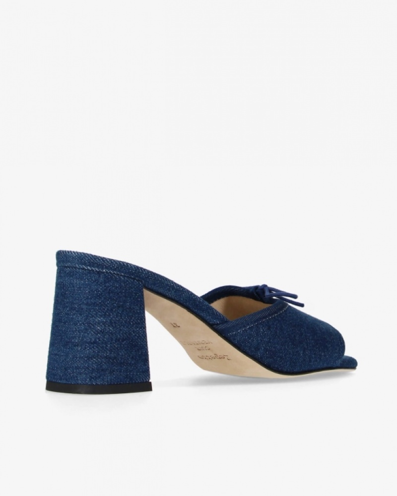 Blue Repetto Jordana Women's Mules | 78149NJGE