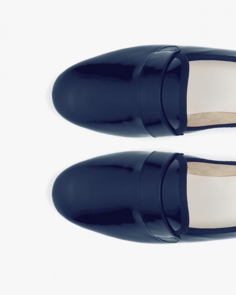 Blue Repetto Michael Women's Loafers | 19358VUFX