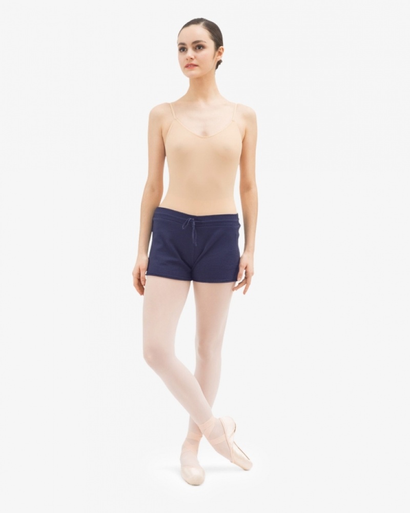 Blue Repetto Warm-up Women's Shorts | 50714HSDF