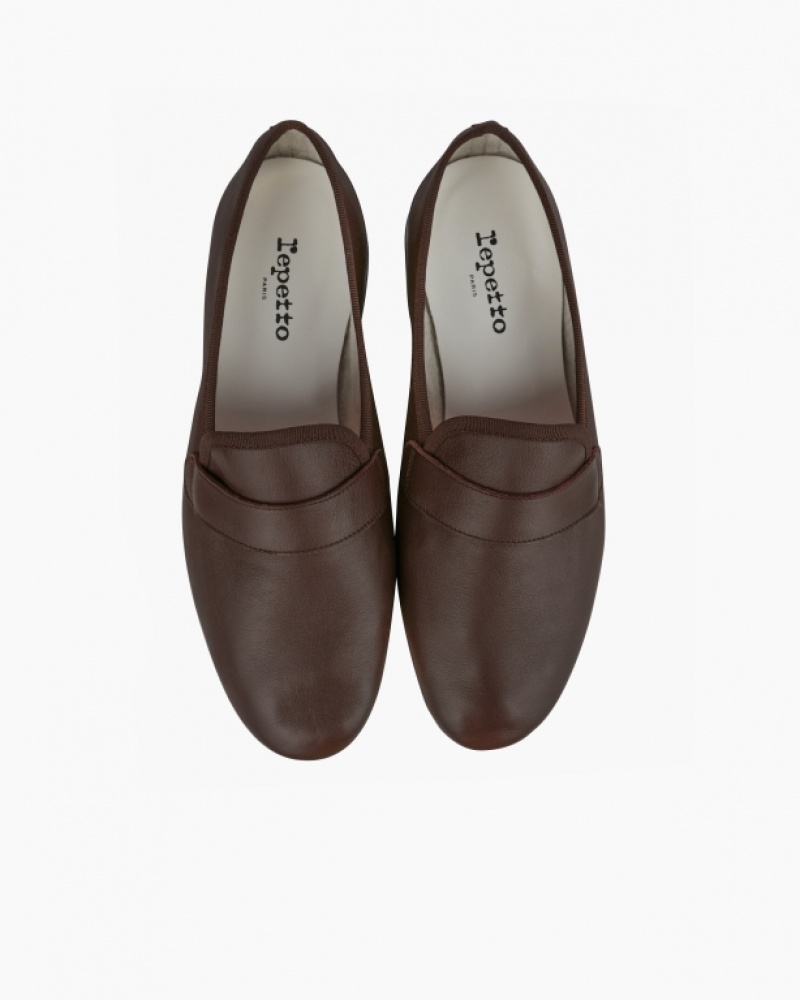 Brown Repetto Michael Men's Loafers | 32167DXWP