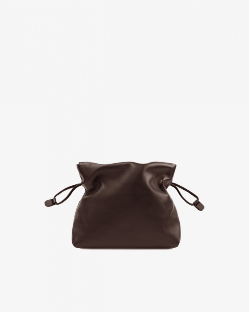 Brown Repetto Poids Plume Accessories Leather Bags | 79480IYVS