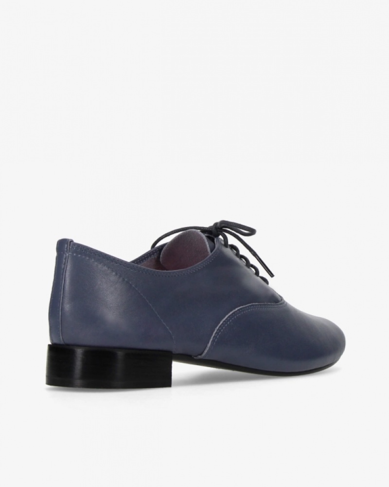 Dark Grey Repetto Zizi Women's Oxford Shoes | 23054DXPB