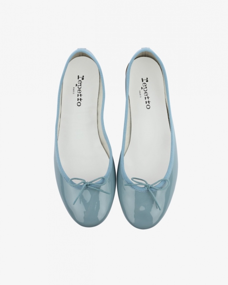 Light Blue Repetto Cendrillon Women's Ballerina | 51089SNDF