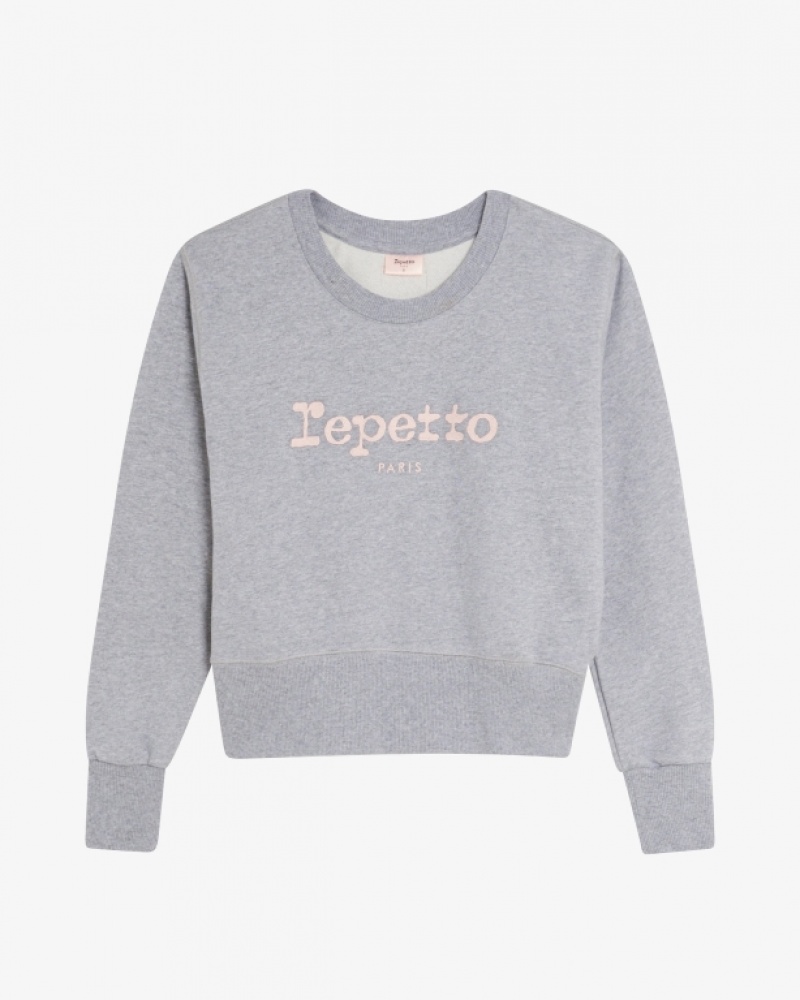 Light Grey Repetto Women\'s Sweatshirts | 70361PZLU