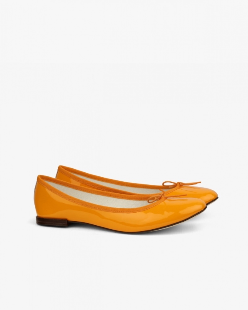 Orange Repetto Cendrillon Women's Ballerina | 86954XWLP