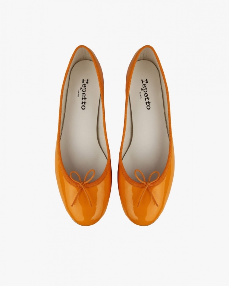 Orange Repetto Cendrillon Women's Ballerina | 86954XWLP