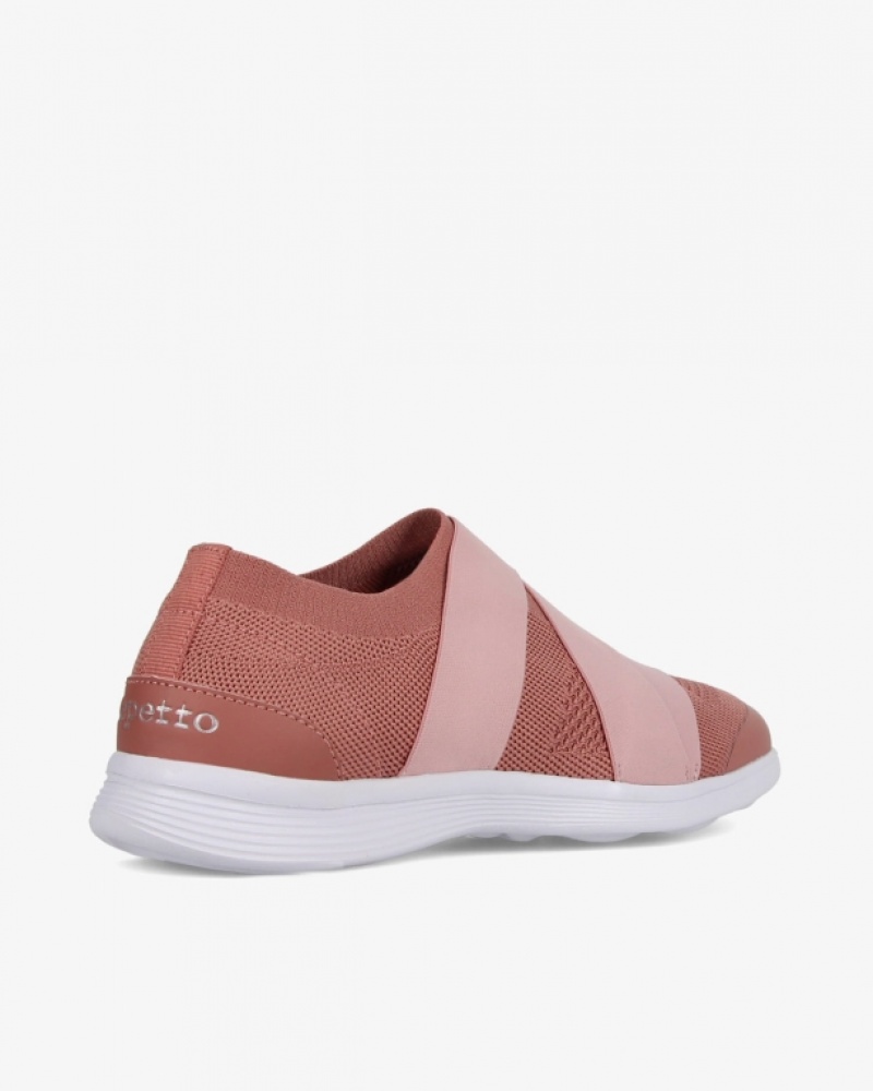 Orange Repetto Ruban dance Women's Sneakers | 26731BGYV