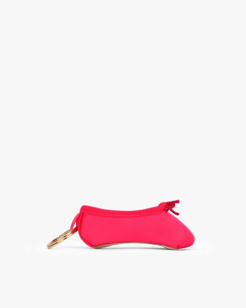 Pink Repetto Ballet shoes Accessories Keychain | 80415EQKF