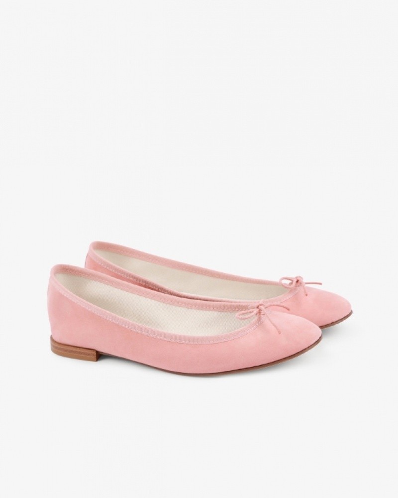 Pink Repetto Cendrillon Women's Ballerina | 73842ZPDO