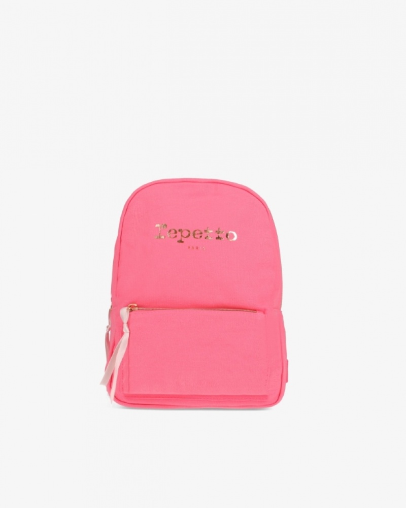 Pink Repetto Clara girls backpack Women's Sports Bag | 65249JCLD