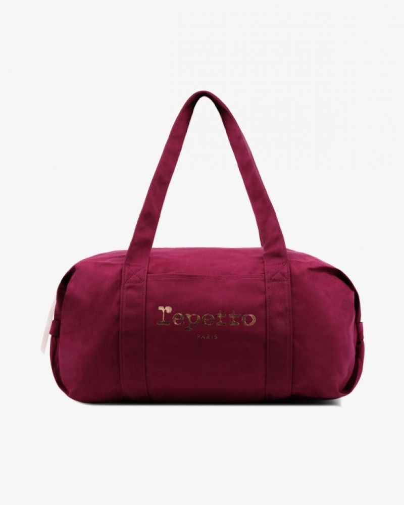 Pink Repetto Cotton duffle Size L Women\'s Sports Bag | 37186XQOD