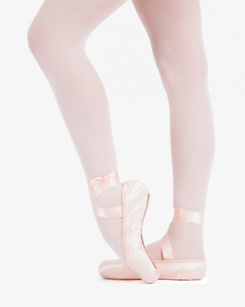 Pink Repetto Gamba G93 Women's Pointes Shoes | 70432COKB