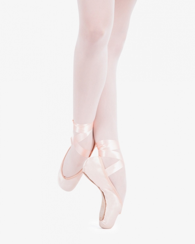 Pink Repetto Gamba G93 Women's Pointes Shoes | 70432COKB