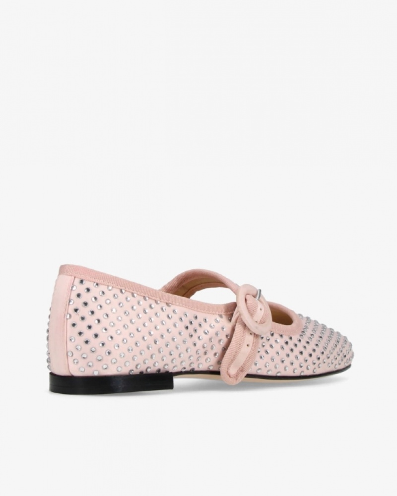 Pink Repetto Georgia square-toe Women's Mary Janes | 63891CYUZ