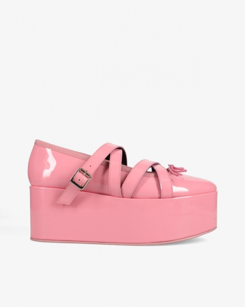 Pink Repetto NOIR KEI NINOMIYA Platform Women\'s Mary Janes | 84172CTEW