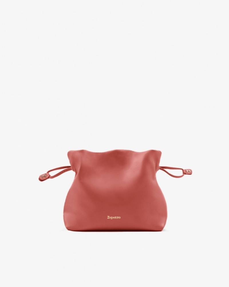 Pink Repetto Poids Plume Accessories Leather Bags | 56732NYCP