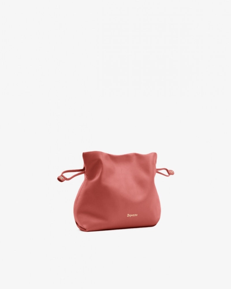 Pink Repetto Poids Plume Accessories Leather Bags | 56732NYCP