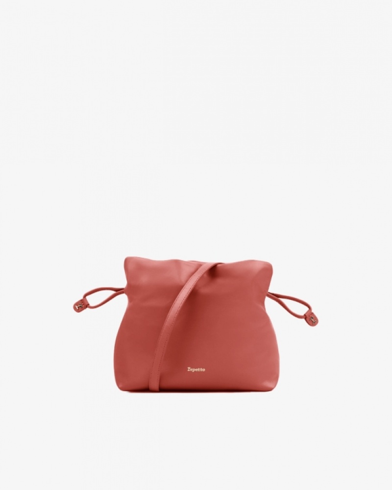 Pink Repetto Poids Plume Accessories Leather Bags | 56732NYCP