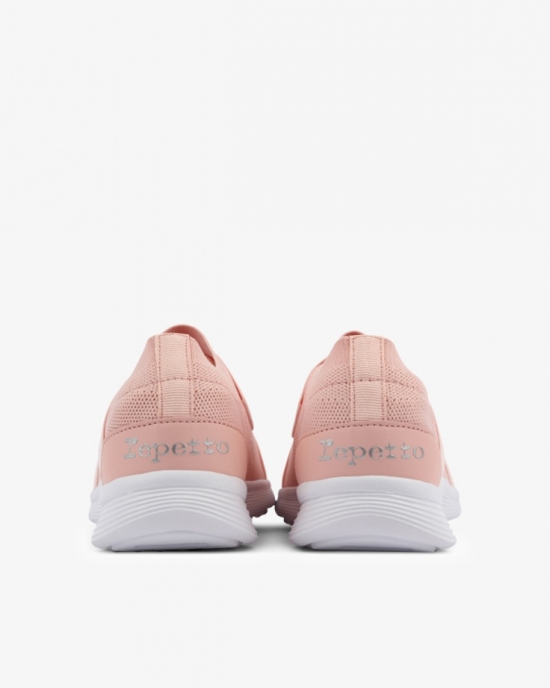 Pink Repetto Ruban dance Women's Sneakers | 41308TKXJ