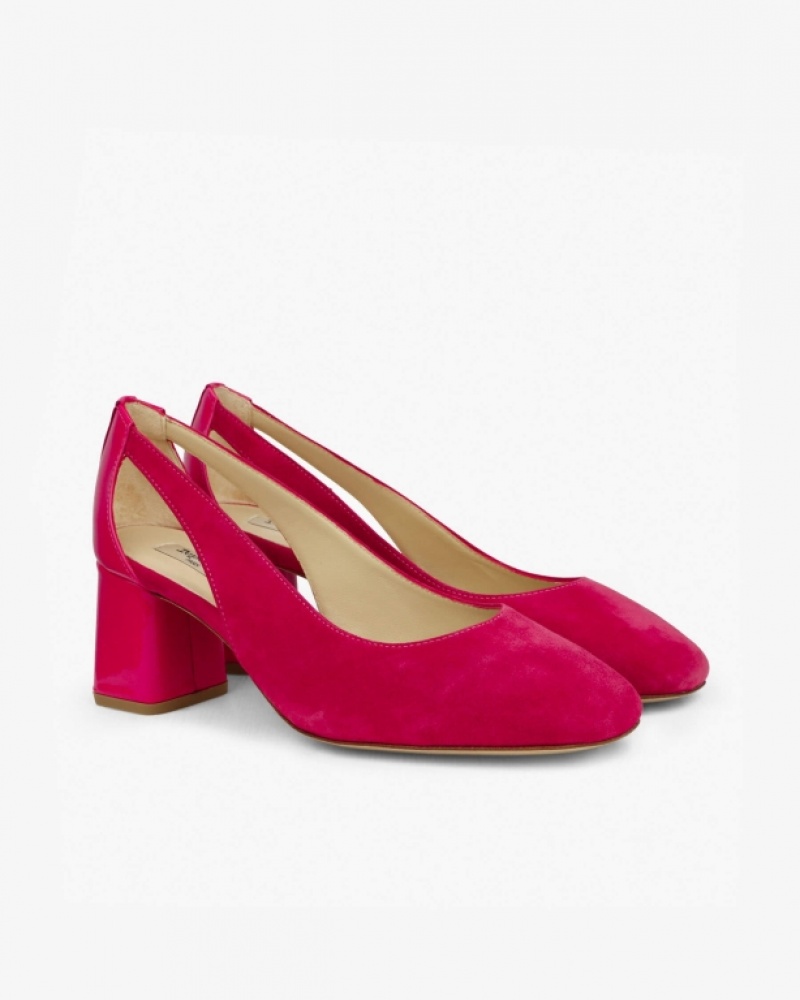 Pink Repetto Terry Women's Pumps | 70549PWXS