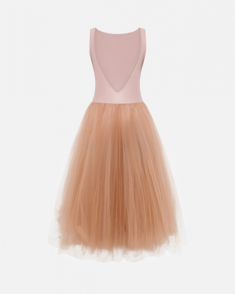 Pink Repetto Tutu long Women's Dress | 97806QYCE