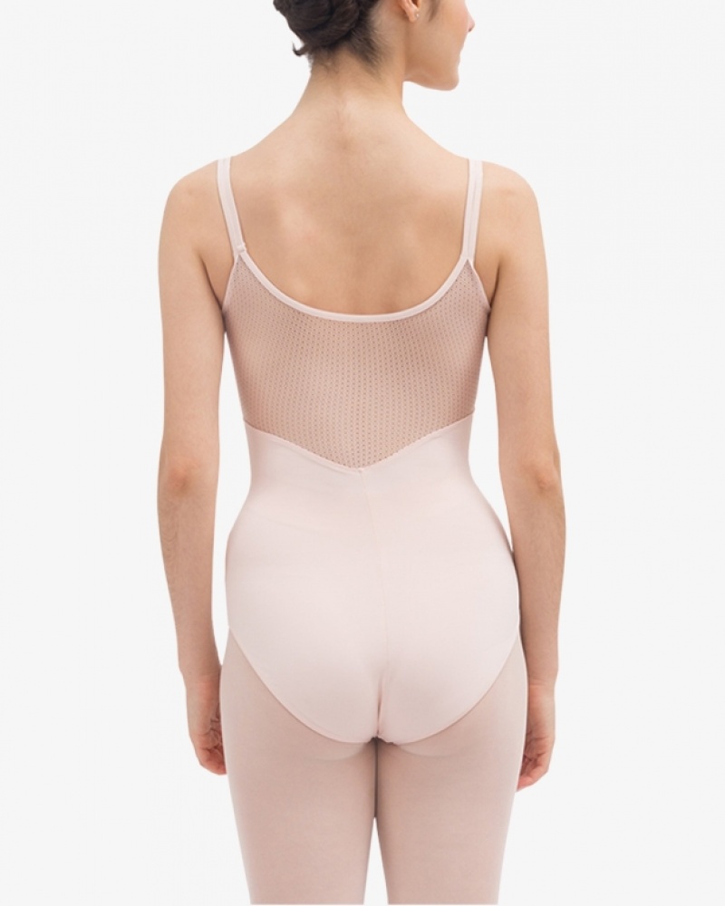 Pink Repetto lacy Women's Leotards | 08362VARO