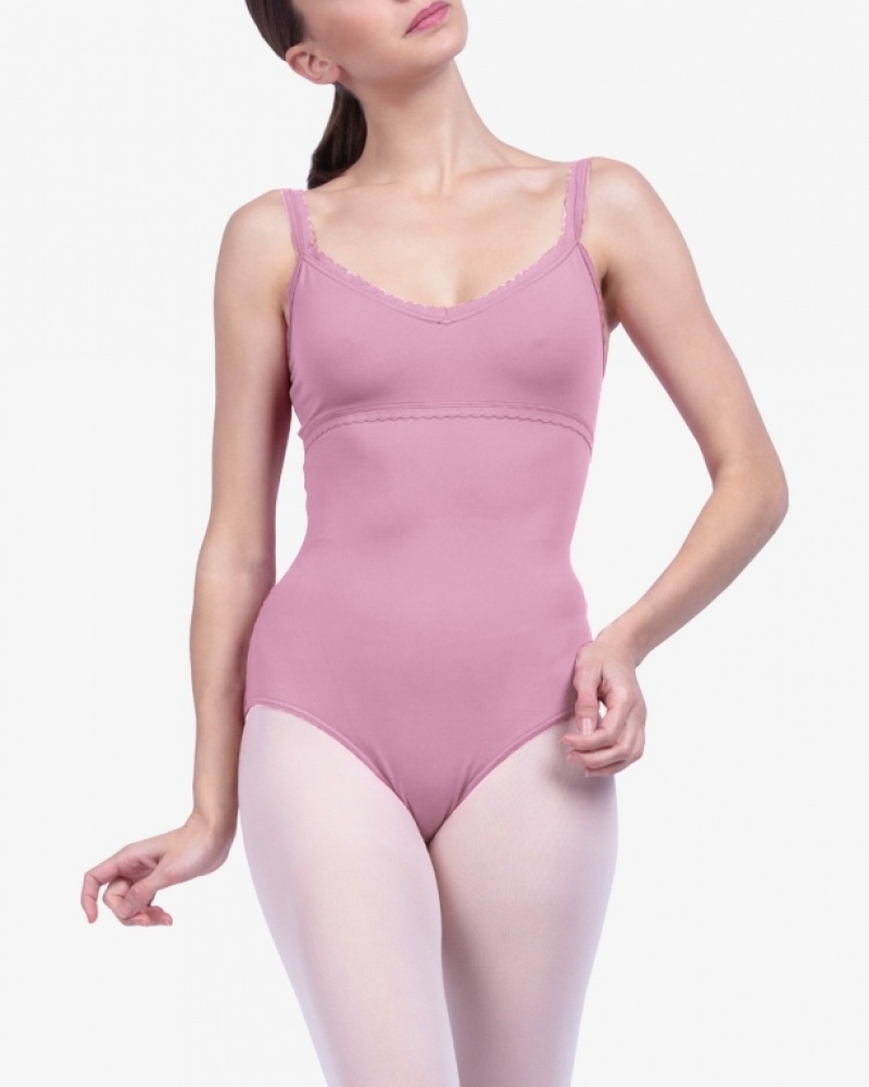 Purple Repetto Fancy finishing details Women\'s Leotards | 63158ULAQ