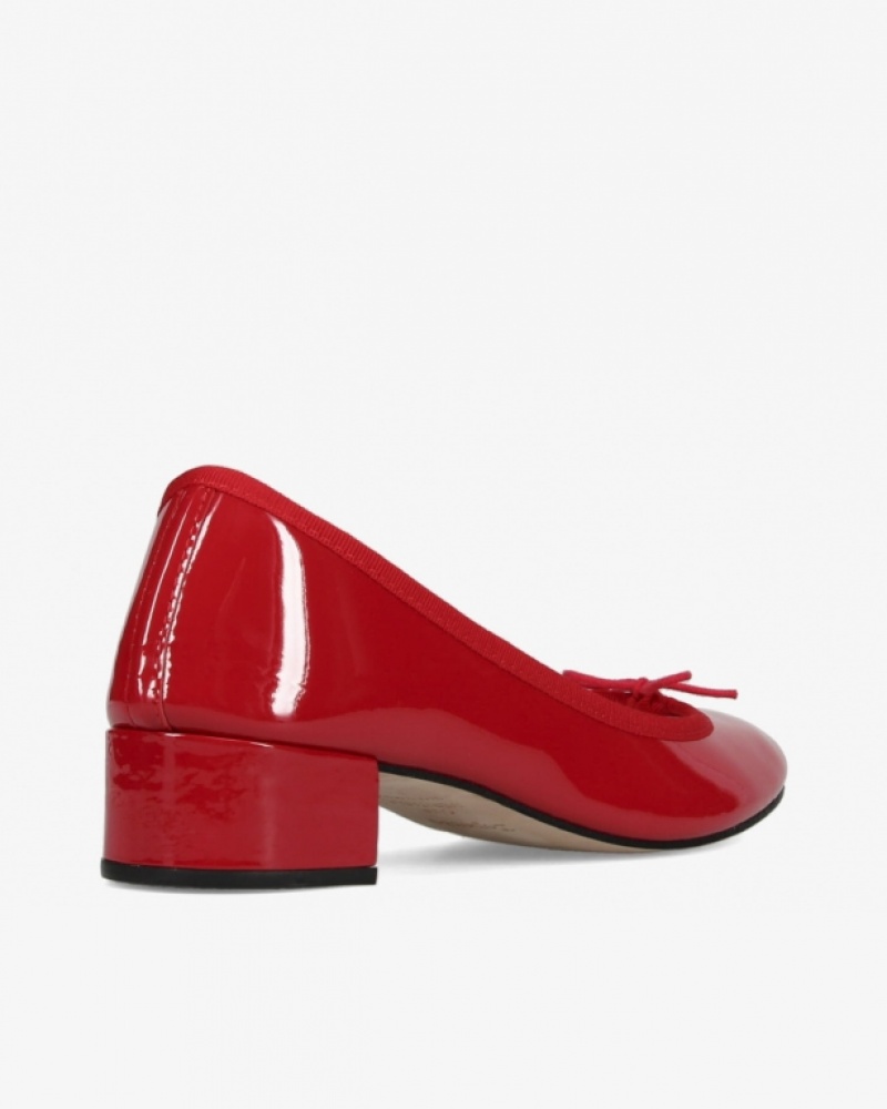 Red Repetto Camille Women's Ballerina | 21309LNGP