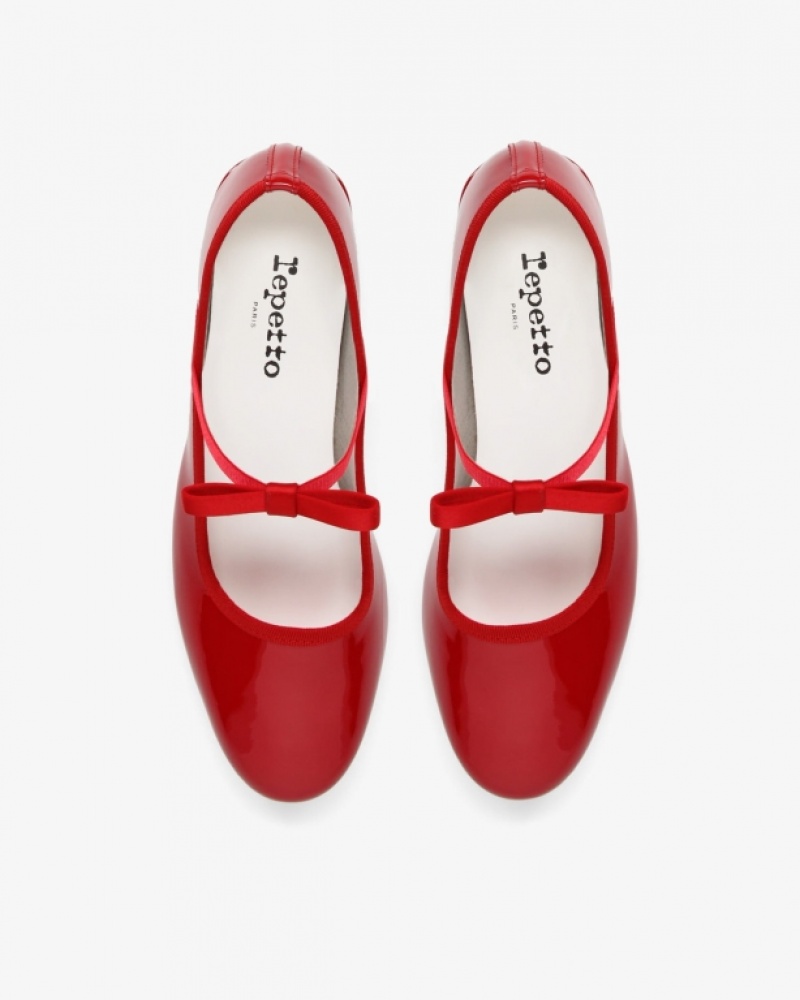 Red Repetto Guillemette Women's Mary Janes | 71482KGBY