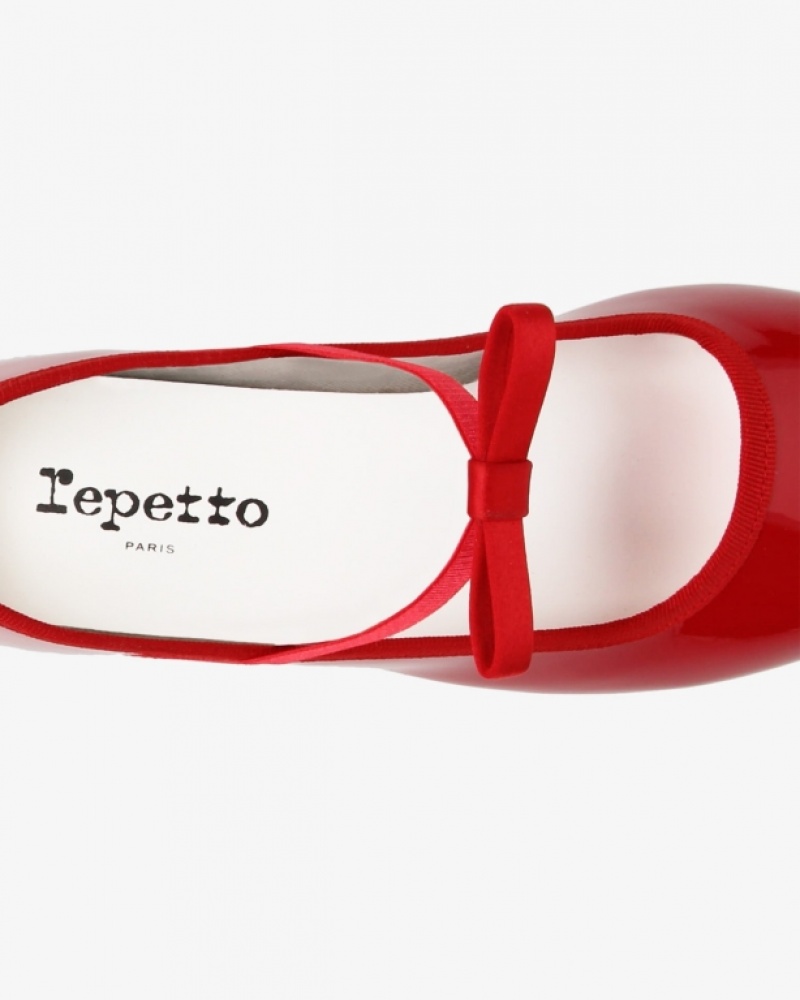 Red Repetto Guillemette Women's Mary Janes | 71482KGBY